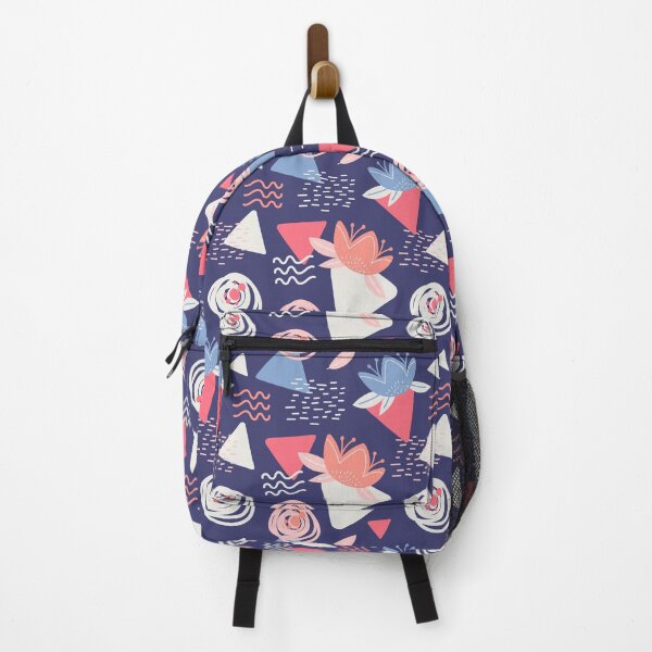 Item preview, Flowers & Triangles | Hand Drawn designed and sold by Humais Store.