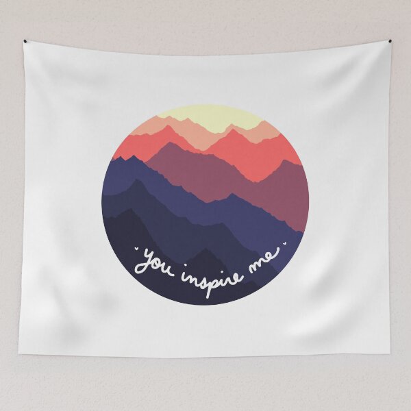 Item preview, You Inspire Me - Mountains designed and sold by p-robalsun.