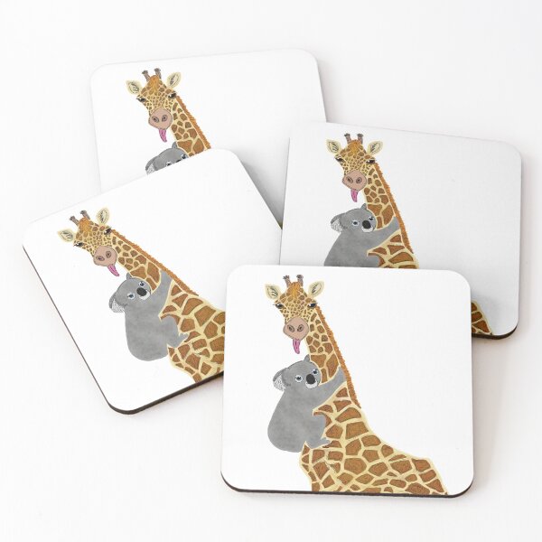 Item preview, Koala Hugging Giraffe  designed and sold by CraftedbyJK.