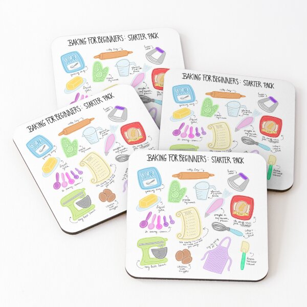 Item preview, Baking for Beginners: Starter Pack designed and sold by CraftedbyJK.
