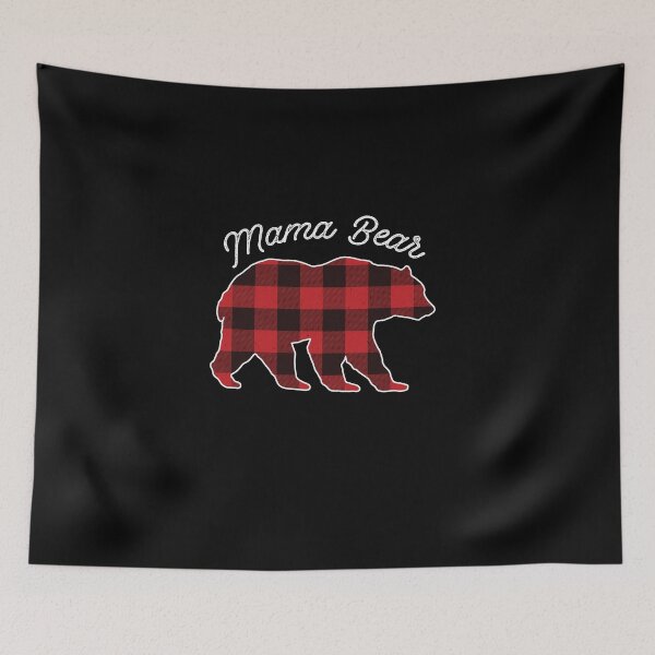 Item preview, Mama Bear - Red Plaid Christmas Pajama Family Gift designed and sold by DavisHasari.