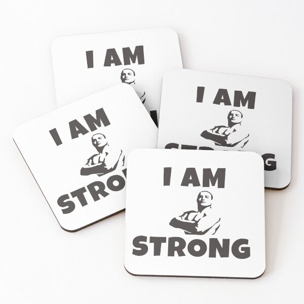 Item preview, I am Strong - Positive & Inspirational Message  designed and sold by RonVivero.