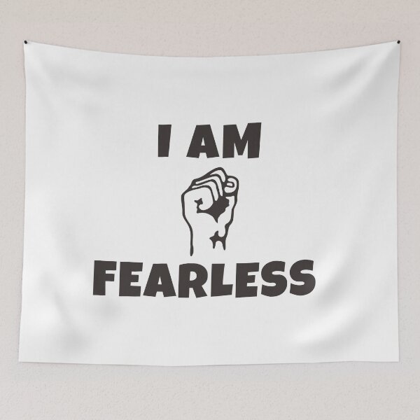 Item preview, I am Fearless - Positive & Inspirational Message  designed and sold by RonVivero.