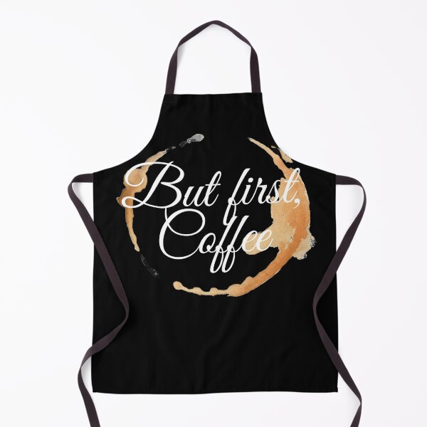 Item preview, But first, coffee stain motif designed and sold by KeepItSimple089.