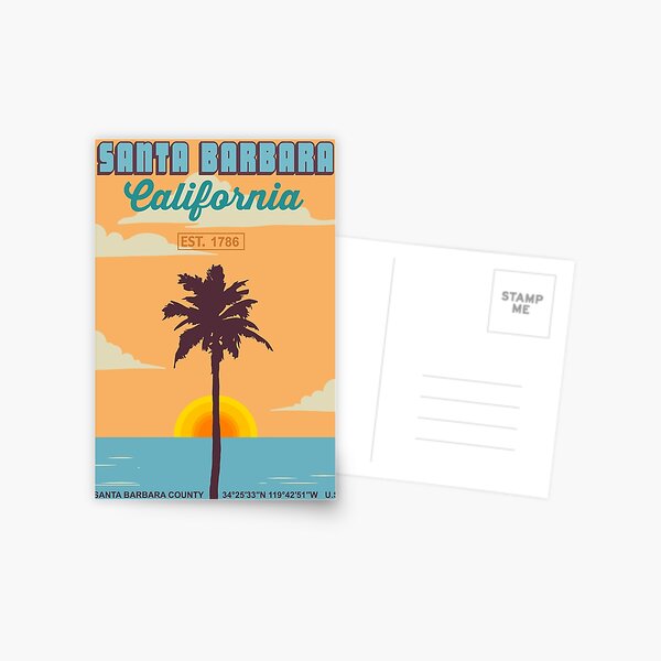 Item preview, Santa Barbara - California. designed and sold by America Roadside..