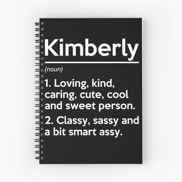 Item preview, KIMBERLY Definition Personalized Funny Birthday Gift Idea designed and sold by teesakura90.