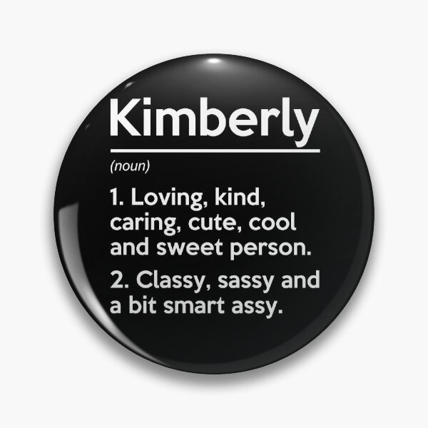 Item preview, KIMBERLY Definition Personalized Funny Birthday Gift Idea designed and sold by teesakura90.