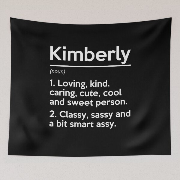 Item preview, KIMBERLY Definition Personalized Funny Birthday Gift Idea designed and sold by teesakura90.