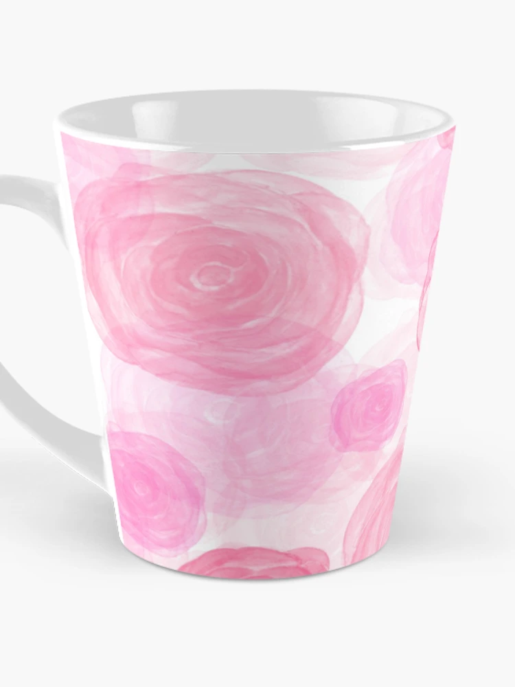 Thumbnail 3 of 4, Coffee Mug, Pink Roses designed and sold by Aladdin96.