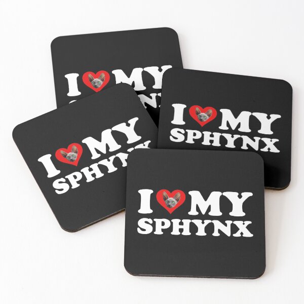 Item preview, I Love (Heart) My Sphynx designed and sold by Cat Lady Designs.