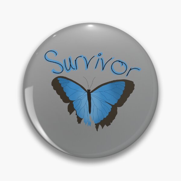 Item preview, Survivor Butterfly Torn Wing designed and sold by MBach528.