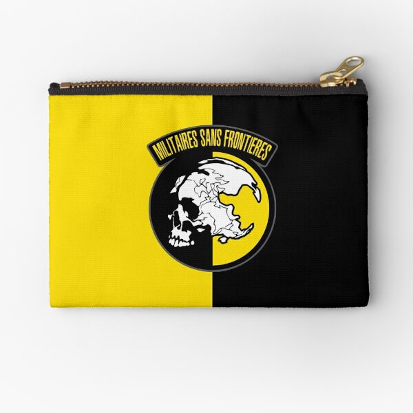 MGS - Militaires Sans Frontieres Logo Zipper Pouch