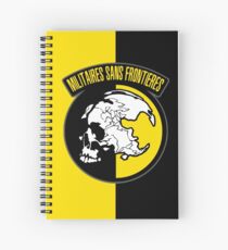 MGS - Militaires Sans Frontieres Logo Spiral Notebook