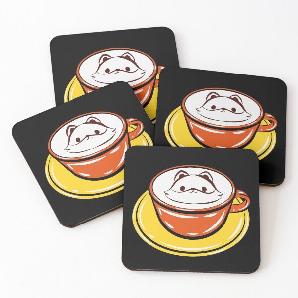 Item preview, Foxiccino coffee art with fox graphic designed and sold by KeepItSimple089.