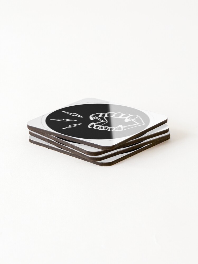 Thumbnail 4 of 5, Coasters (Set of 4), Heartless designed and sold by RandomSegment.