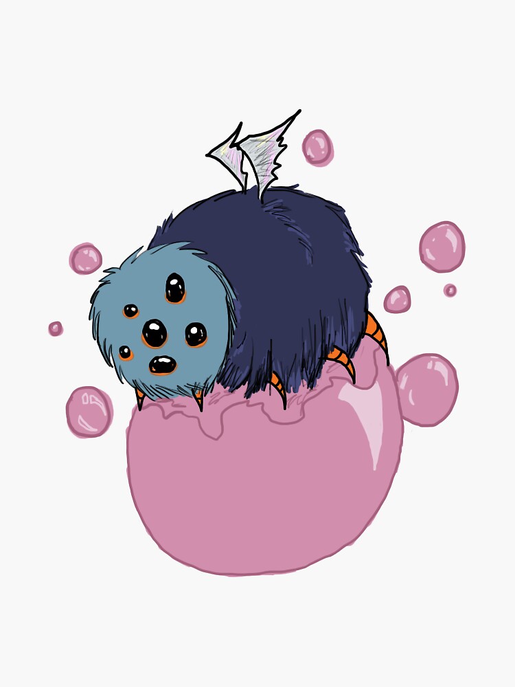 "Glommer Goop" Sticker for Sale by MacabreSmile Redbubble