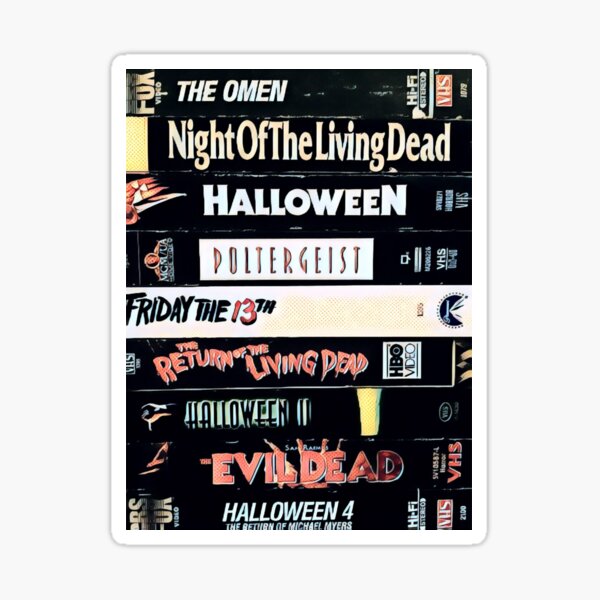 Limited Edition Fall 2023 Vinyl Horror Movie Poster Stickers — The 8th House