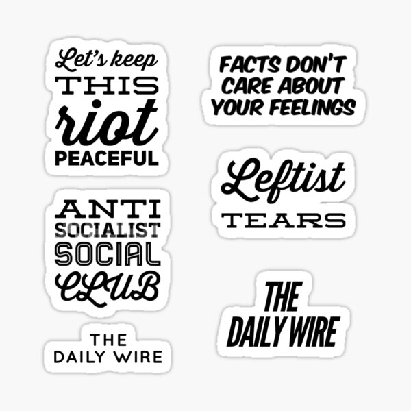 The Daily Wire Pack Sticker