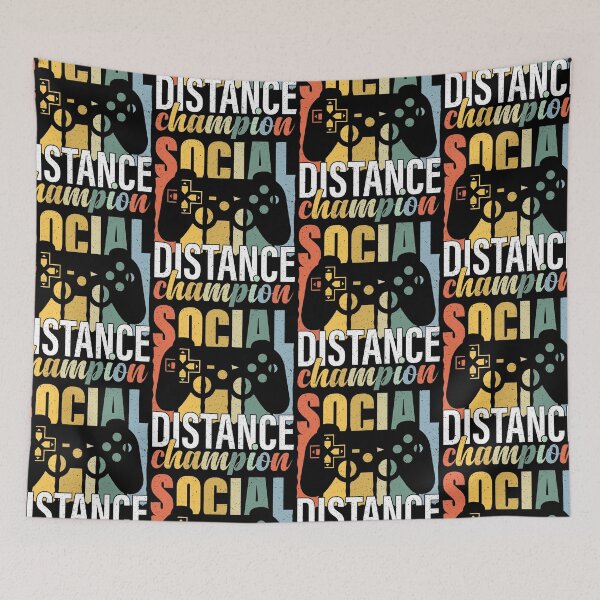 Item preview, Social Distance Gaming Champion designed and sold by GravitiTees.