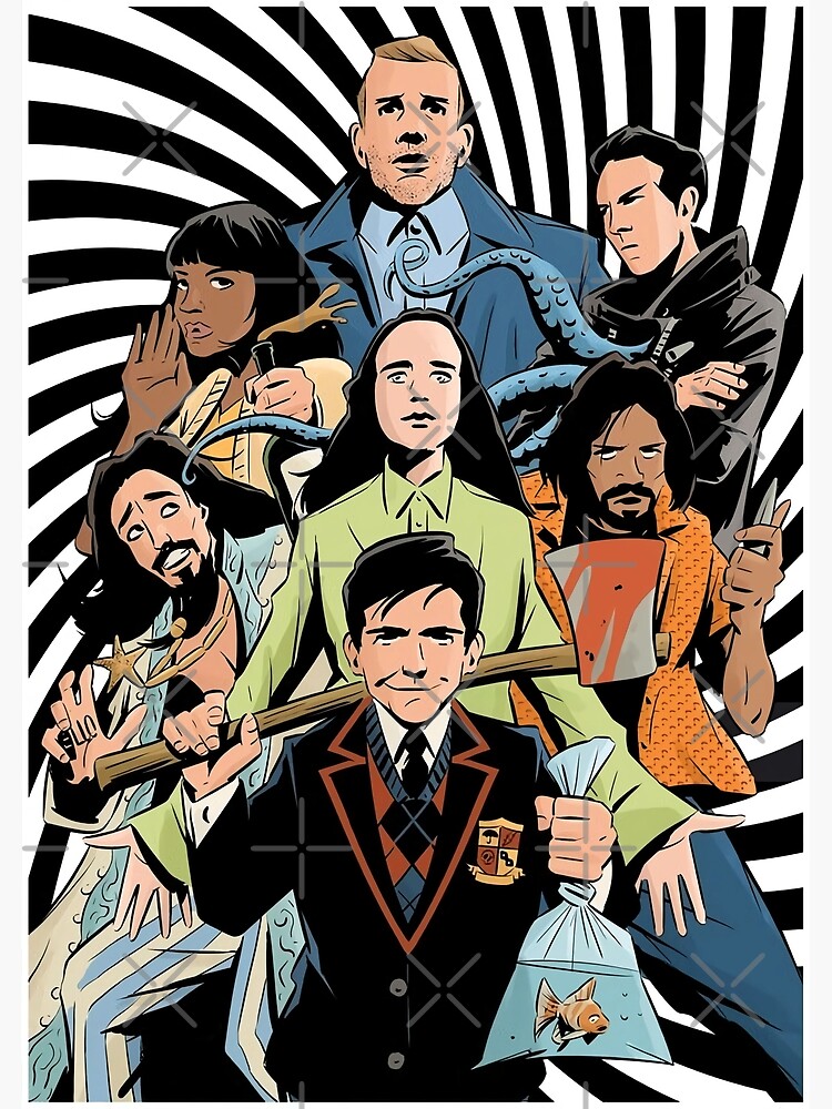 SIGNED TUA POSTER : r/UmbrellaAcademy