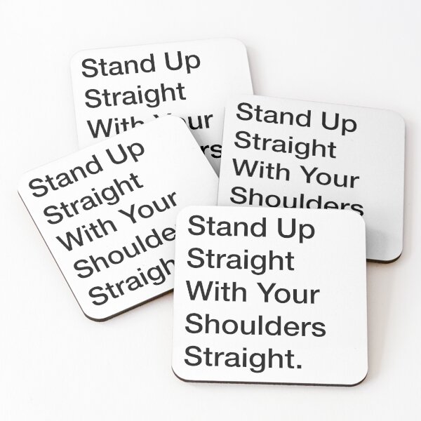 Item preview, ‘Stand Up Straight With Your Shoulders Straight.’ - Jordan Peterson - One of the 12 rules for life - Motivational designed and sold by shuzo.