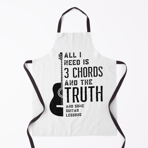 Item preview, All I Need Is 3 Chords And The Truth And Some Guitar Lessons designed and sold by 12BarTees.