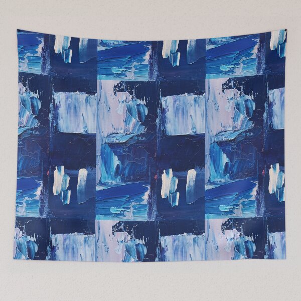 Item preview, Blue Oil Paint Details designed and sold by writeyourart.