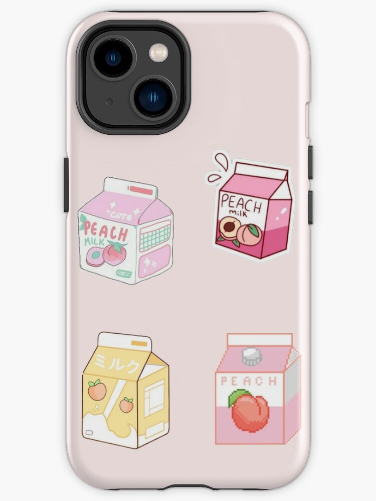 Cute Peach Phone Case - iPhone 14 Case