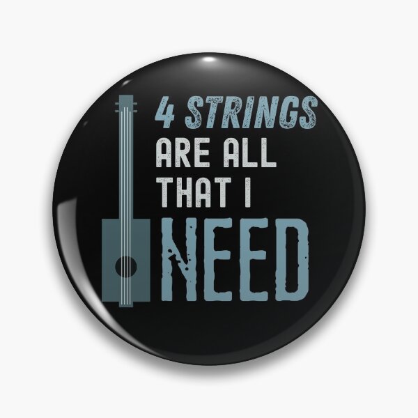 Item preview, 4 Strings Are All That I Need Cigar Box Guitar designed and sold by 12BarTees.