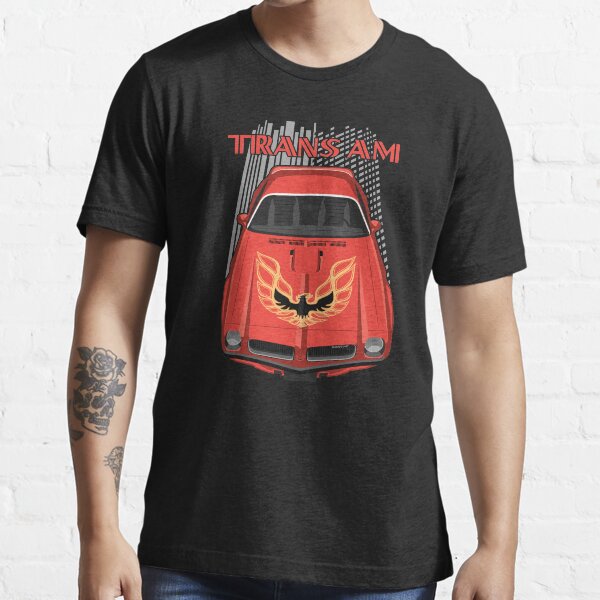 Aperçu de l'œuvre Pontiac Firebird Trans Am 1974 - Rouge créée et vendue par V8social.