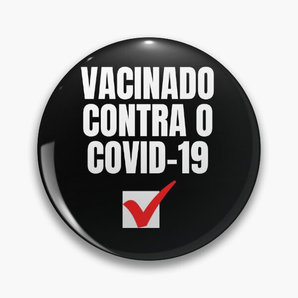 Item preview, Vacinado contra o covid-19 designed and sold by stelsanc.