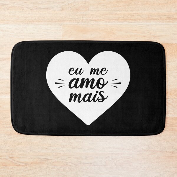 Item preview, Eu me amo mais (Branco - White) designed and sold by FilipeFerreira.