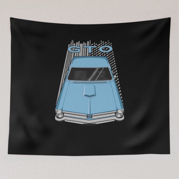 Item preview, Pontiac GTO 1965 - Fontaine Blue designed and sold by V8social.