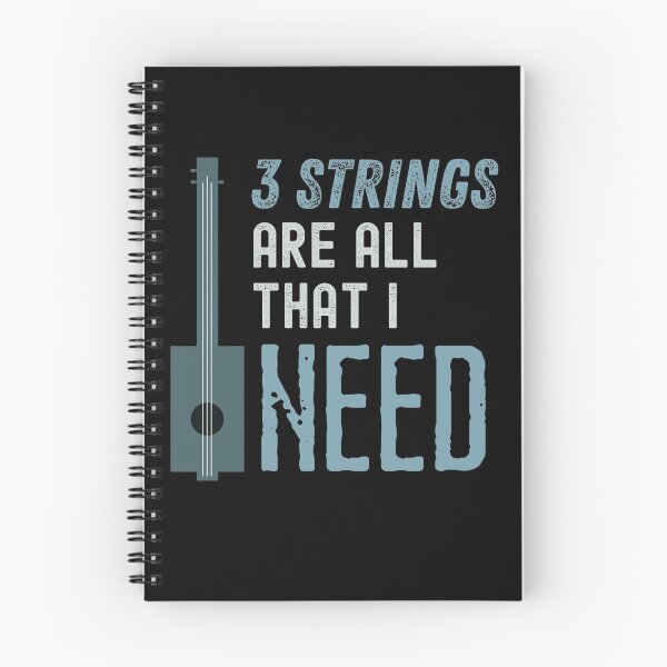 Item preview, 3 Strings Are All That I Need Cigar Box Guitar designed and sold by 12BarTees.
