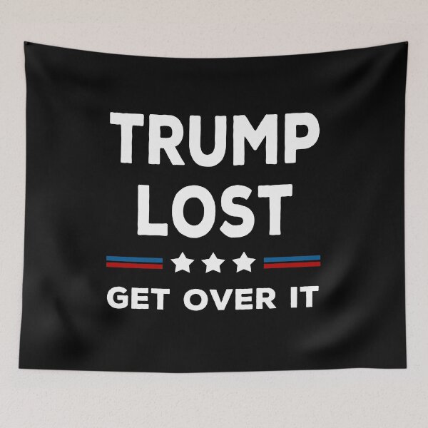 Item preview, Trump Lost Get Over It - Biden Won Get Over It designed and sold by AnimaLovers.