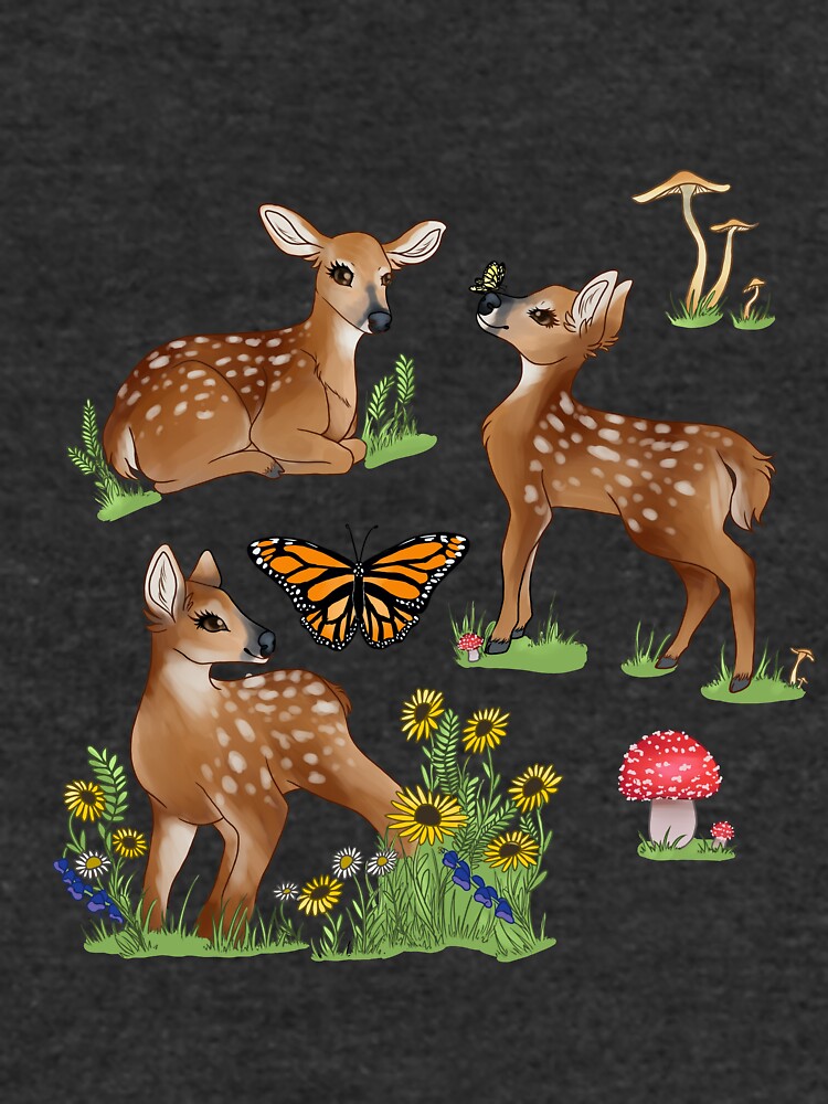 Playful Fawns by klovesbunnies