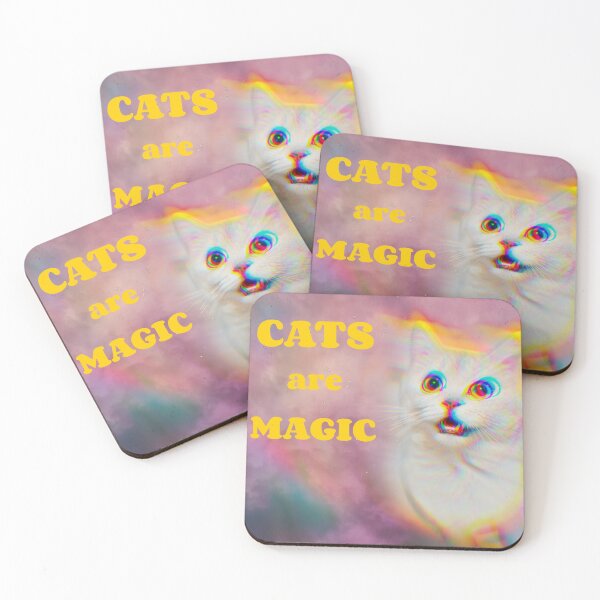 Item preview, Cats Are Magic  designed and sold by AGhostOfAChance.