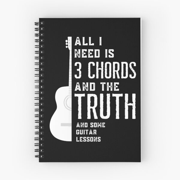 Item preview, All I Need Is 3 Chords And The Truth And Some Guitar Lessons designed and sold by 12BarTees.
