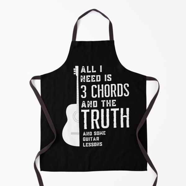 Item preview, All I Need Is 3 Chords And The Truth And Some Guitar Lessons designed and sold by 12BarTees.