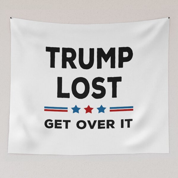 Item preview, Trump Lost Get Over It - Biden Won Get Over It designed and sold by AnimaLovers.