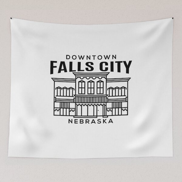 Item preview, Downtown Falls City NE designed and sold by HalpinDesign.