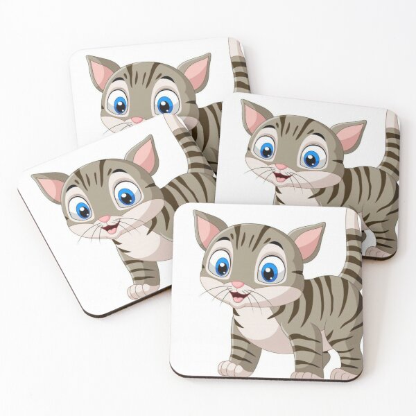 Item preview, Cartoon funny cat isolated designed and sold by Dharmpreet Kaur.