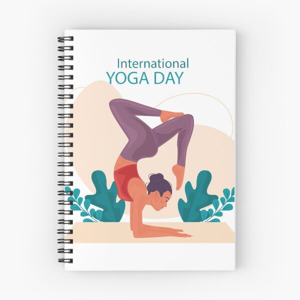 Artikelvorschau, Yoga T-Shirt Trend Design Internationales Yoga des Tages Yoga T-Shirt entworfen und verkauft von EyeDeveloper.