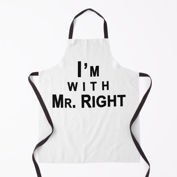 Item preview, I am with Mr. Right designed and sold by Roy Store.