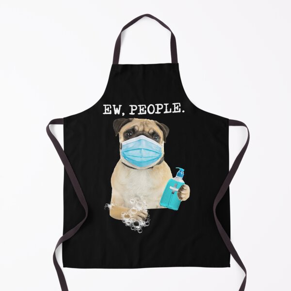 Item preview, Pug Ew People Dog Wearing A Face Mask designed and sold by maria5wgloria.