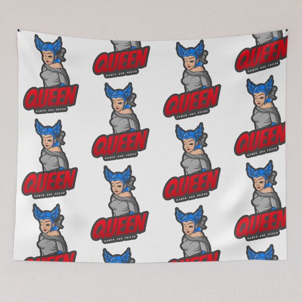 Item preview, Queen Gamer And Proud designed and sold by R&BApparel.