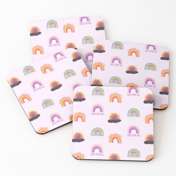 Item preview, Aesthetic colorful rainbow quote pack designed and sold by Faeblehoarder.