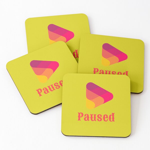 Item preview, funny  paused design designed and sold by Shipra Gupta.
