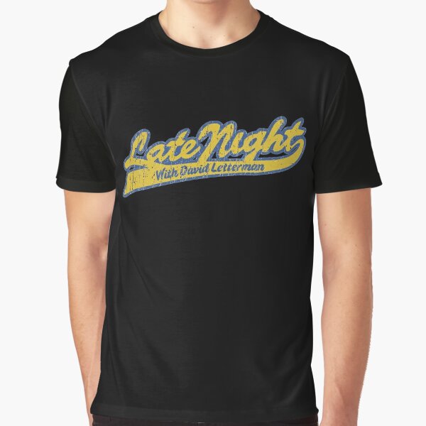 late night with david letterman t shirt