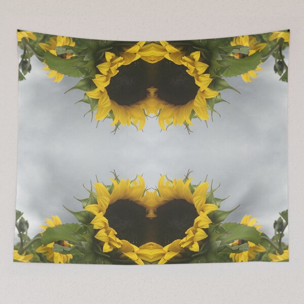 Item preview, Summer Solstice 2020, Sunflower Botanicals - Hearts Shining Gold Through the Darkness designed and sold by RoseAromas.